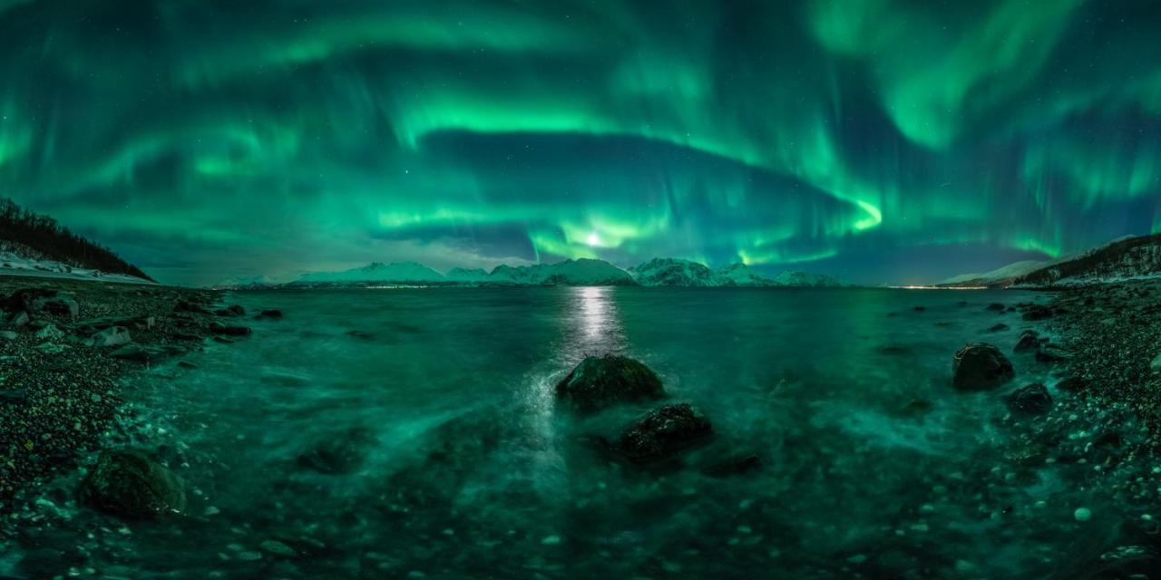 Вилла Manndalen Sjobuer Samuelsberg Экстерьер фото