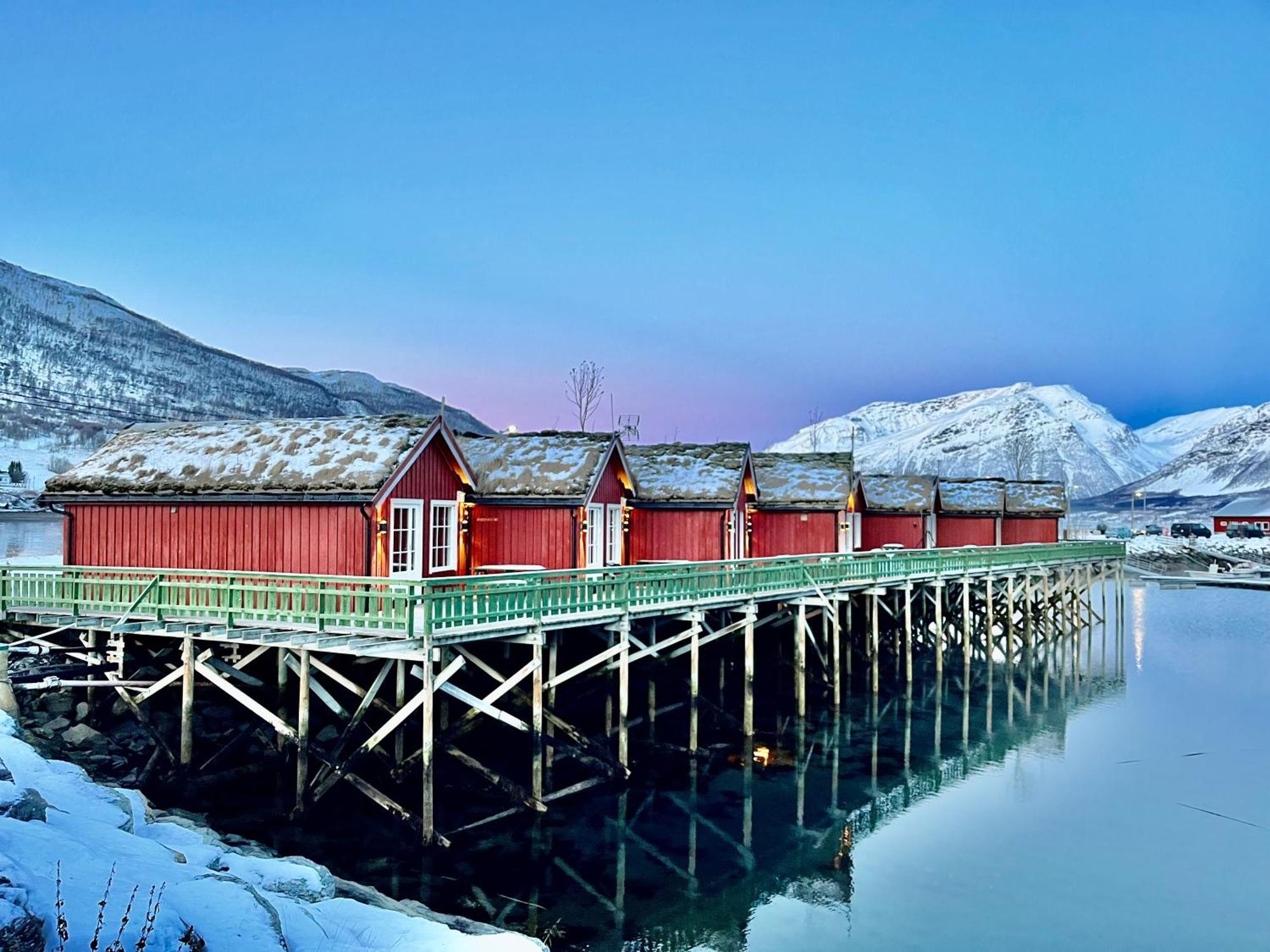 Вилла Manndalen Sjobuer Samuelsberg Экстерьер фото